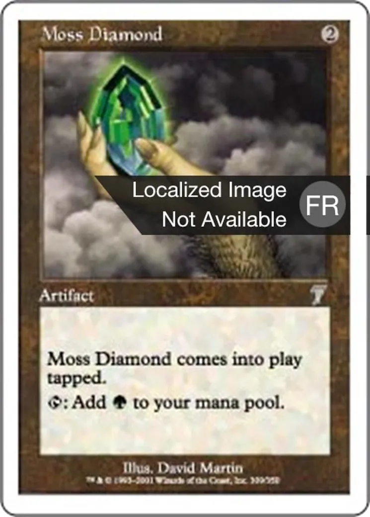 Diamant de la mousse — Seventh Edition — Magic: The Gathering