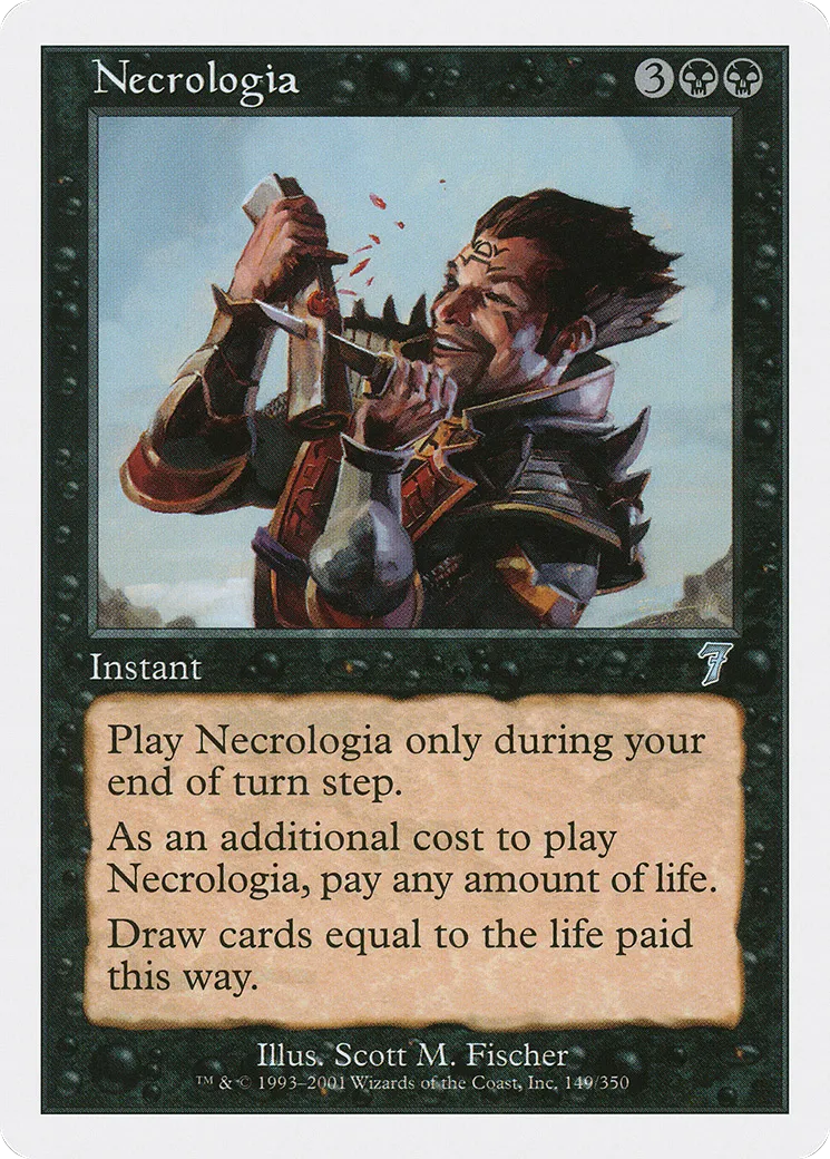 Necrologia — Seventh Edition — Magic: The Gathering