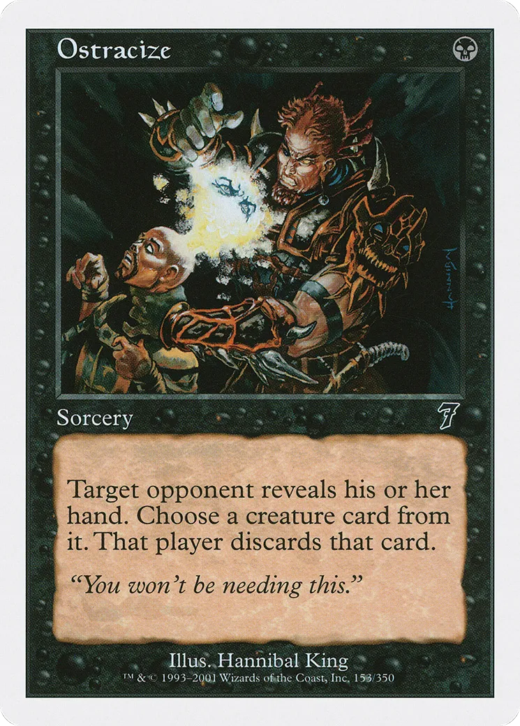 Ostracisme — Seventh Edition — Magic: The Gathering