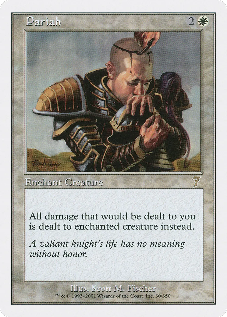Pariah — Seventh Edition — Magic: The Gathering