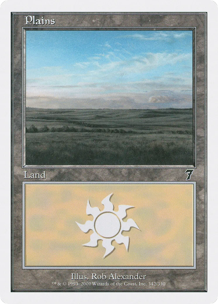 Plains — Seventh Edition — Magic: The Gathering