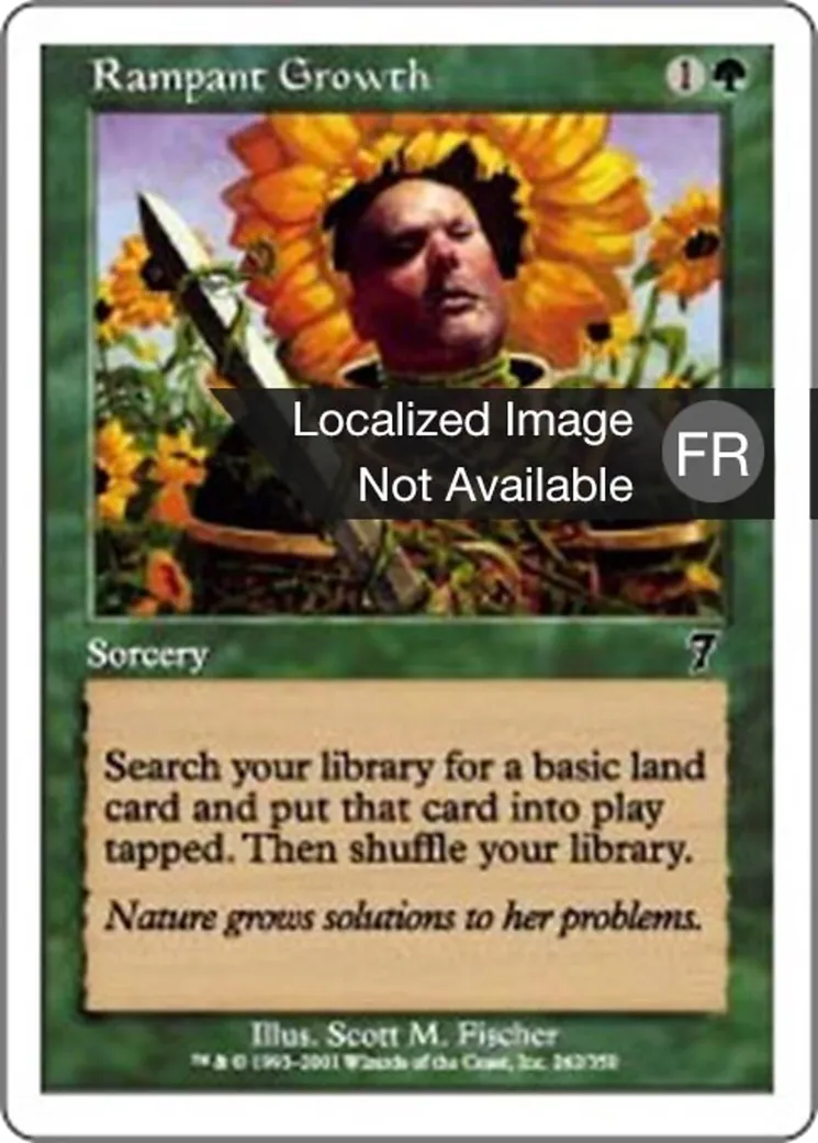 Croissance luxuriante — Seventh Edition — Magic: The Gathering