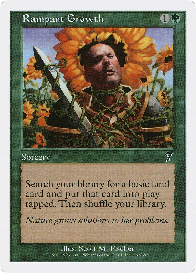 Rampant Growth — Seventh Edition — Magic: The Gathering