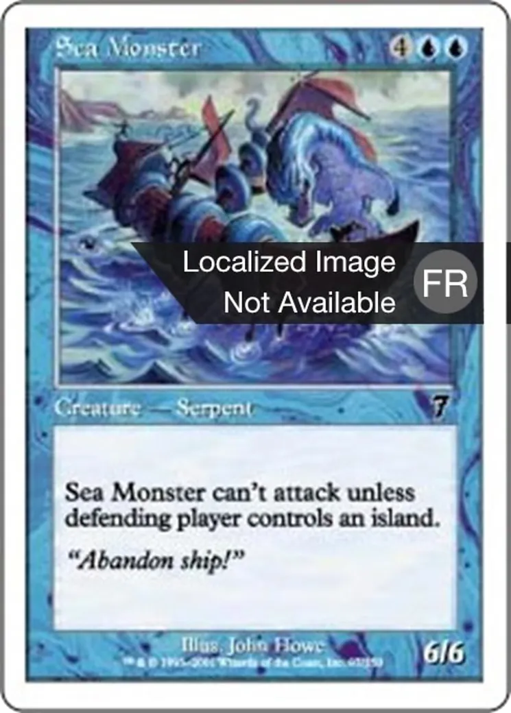 Monstre marin — Seventh Edition — Magic: The Gathering