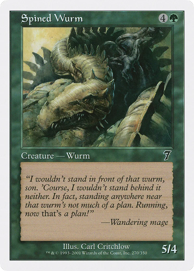 Guivre à piquants — Seventh Edition — Magic: The Gathering