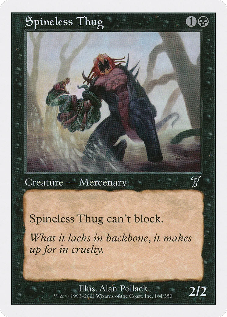 Étrangleur mou — Seventh Edition — Magic: The Gathering
