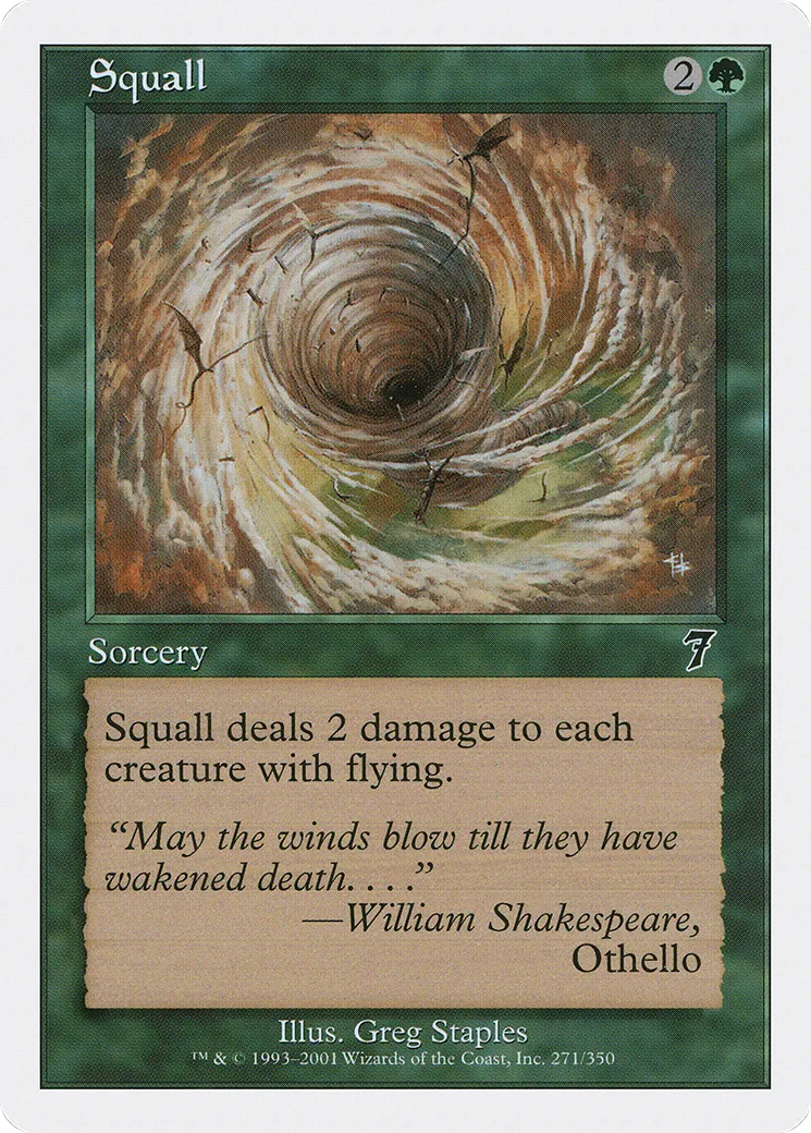 Squall — Seventh Edition — Magic: The Gathering