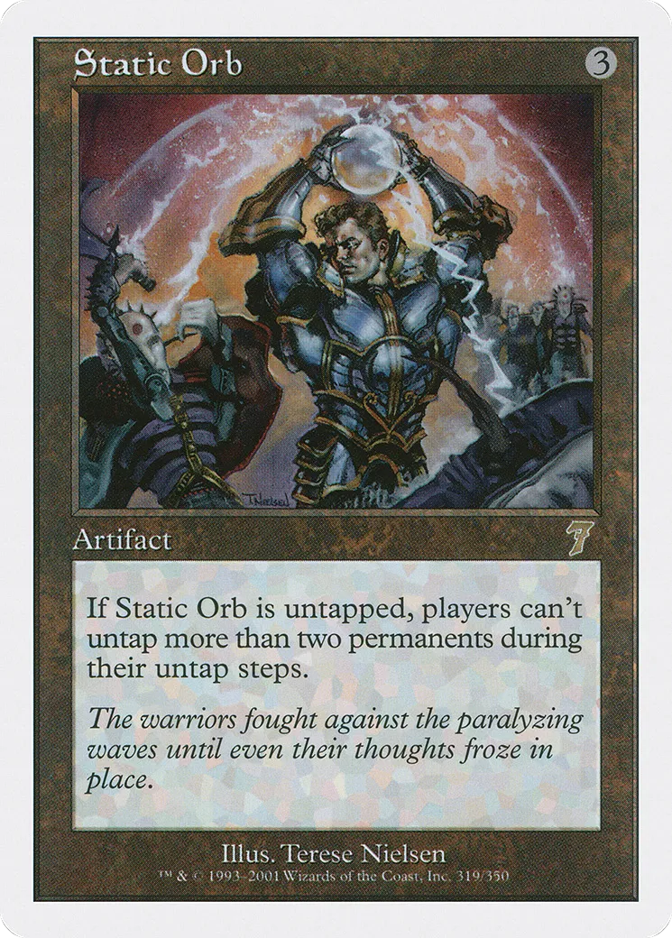 Static Orb — Seventh Edition — Magic: The Gathering