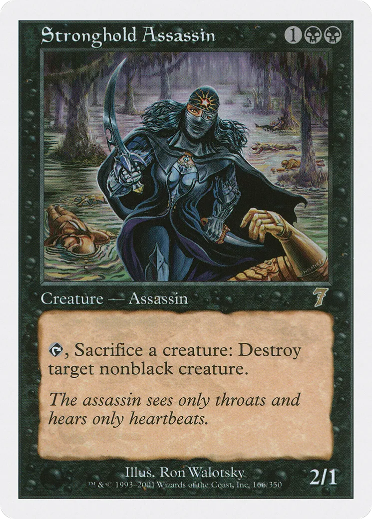 Stronghold Assassin — Seventh Edition — Magic: The Gathering