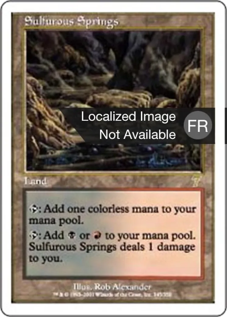 Sources sulfureuses — Seventh Edition — Magic: The Gathering