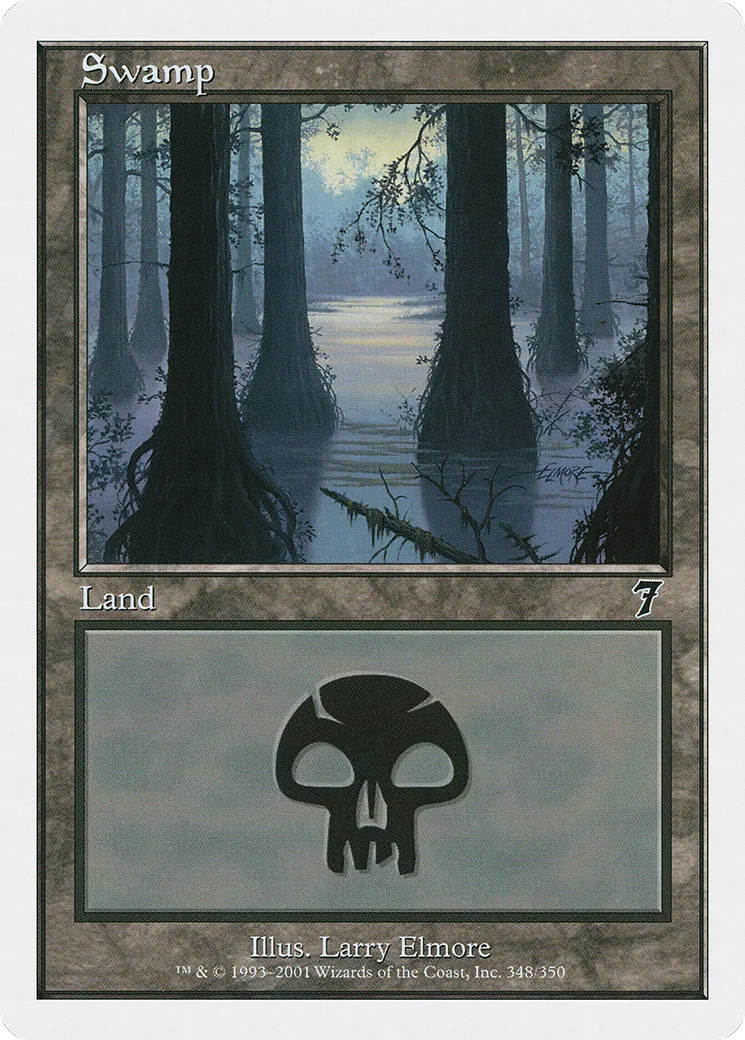 Swamp — Seventh Edition — Magic: The Gathering