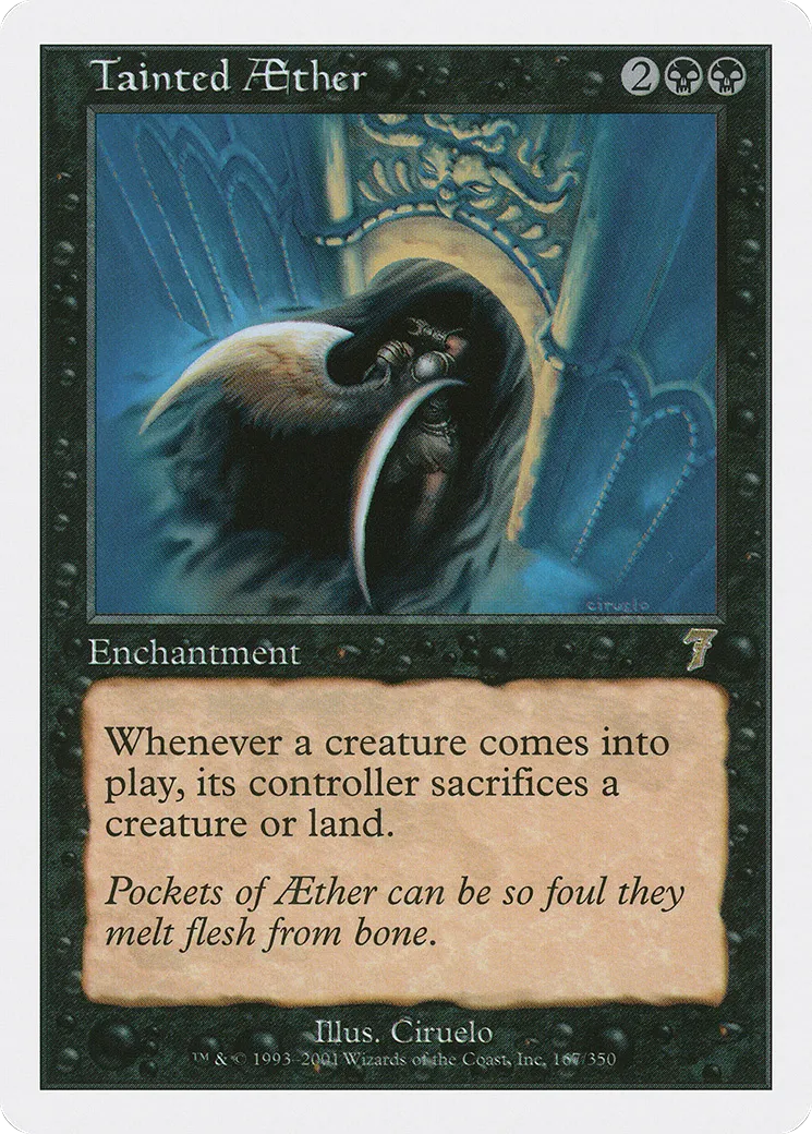 Tainted Aether — Seventh Edition — Magic: The Gathering