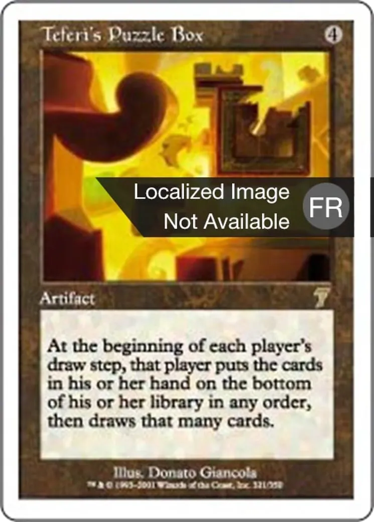 Boîte à mystère de Téfeiri — Seventh Edition — Magic: The Gathering
