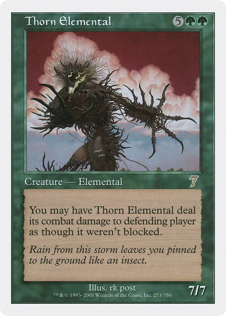 Élémental d'épines — Seventh Edition — Magic: The Gathering