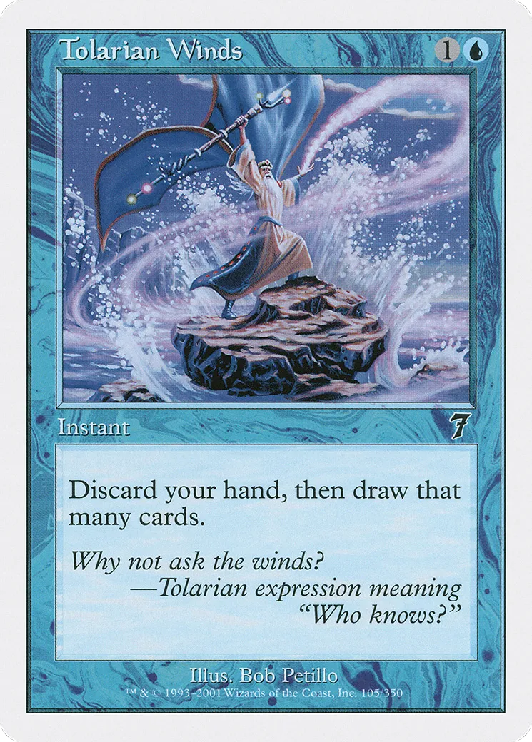 Tolarian Winds — Seventh Edition — Magic: The Gathering