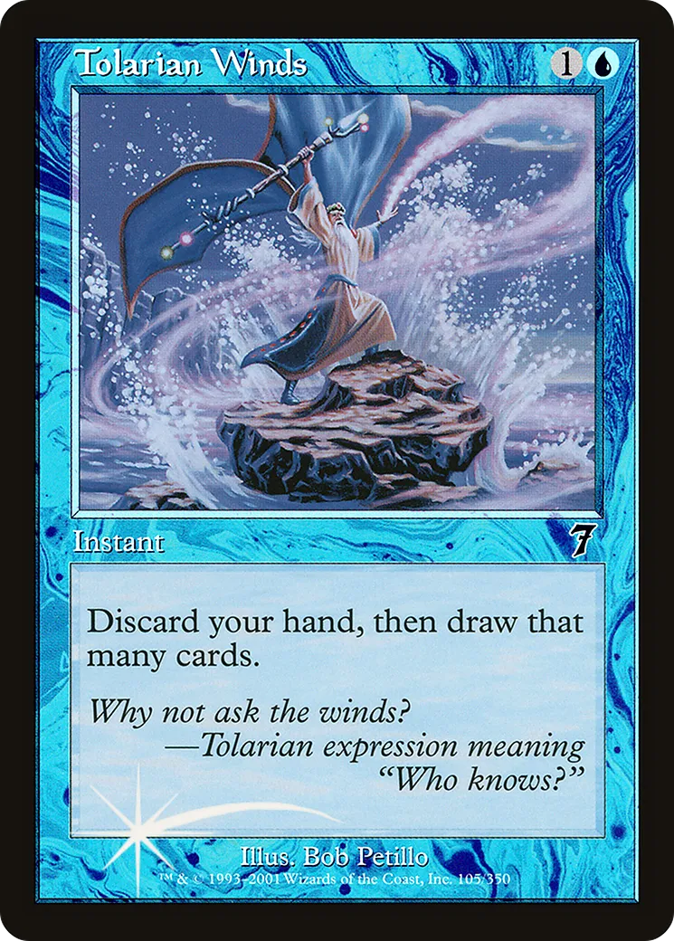Tolarian Winds — Seventh Edition — Magic: The Gathering