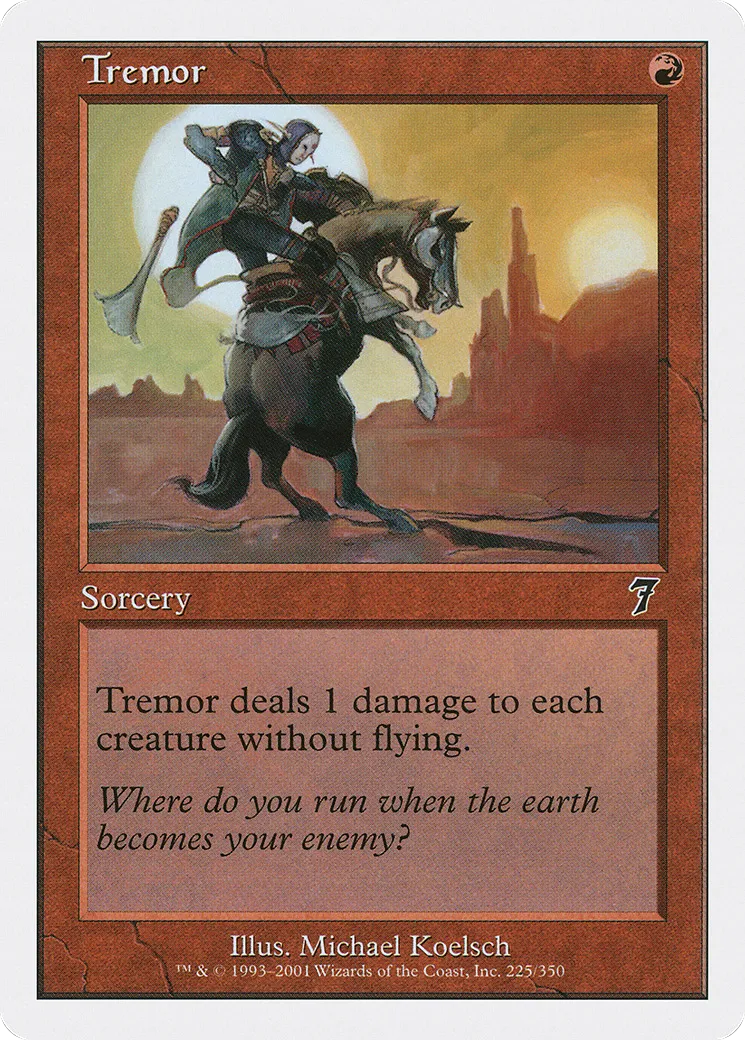 Tremor — Seventh Edition — Magic: The Gathering