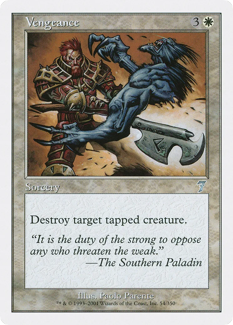 Vengeance — Seventh Edition — Magic: The Gathering