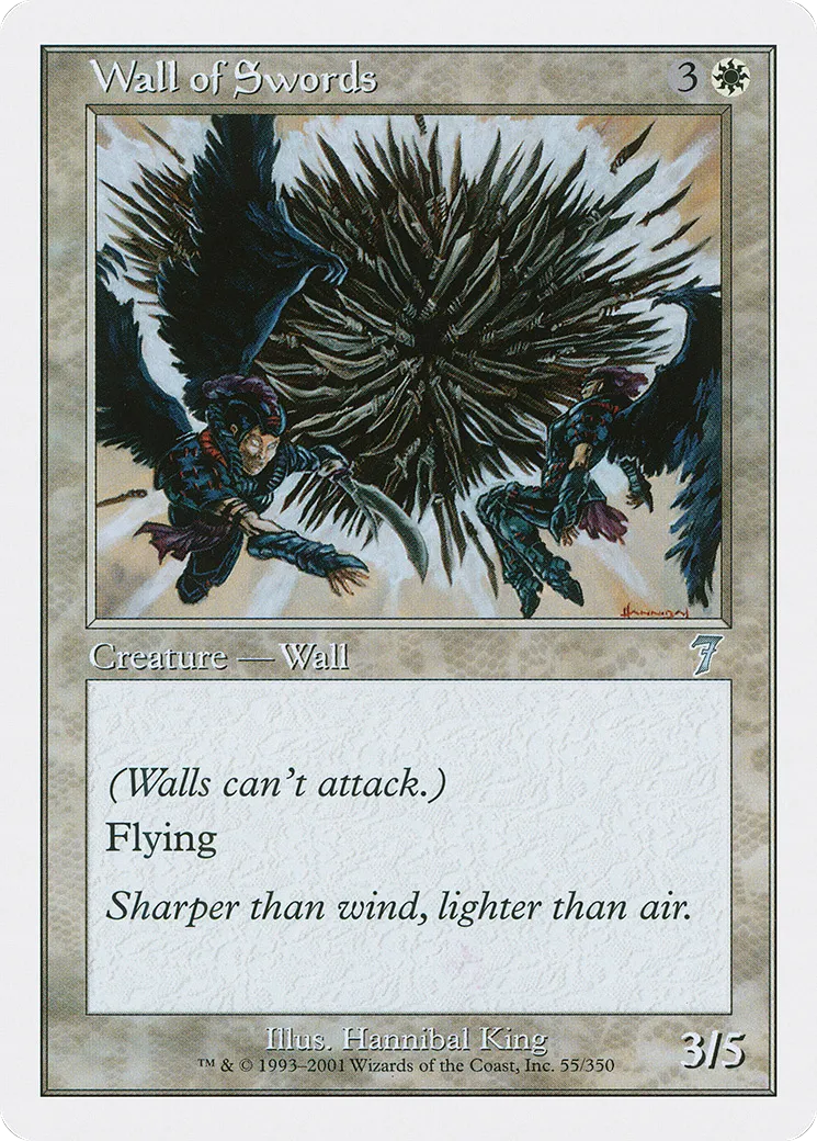 Mur d'épées — Seventh Edition — Magic: The Gathering
