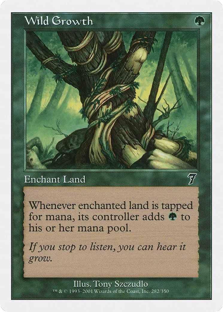 Végétation luxuriante — Seventh Edition — Magic: The Gathering