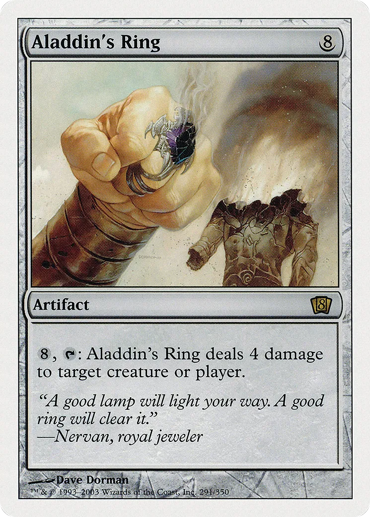 Anneau d'Aladdin — Eighth Edition — Magic: The Gathering