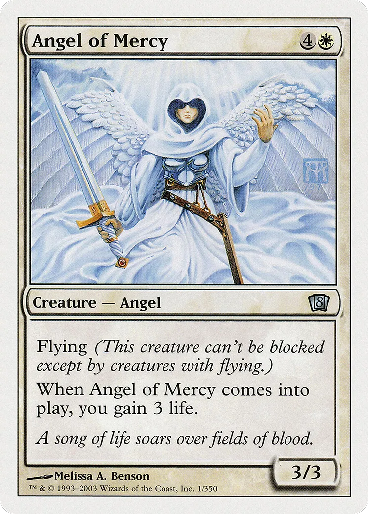 Ange de miséricorde — Eighth Edition — Magic: The Gathering