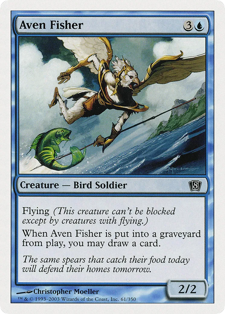 Aven Fisher — Eighth Edition — Magic: The Gathering