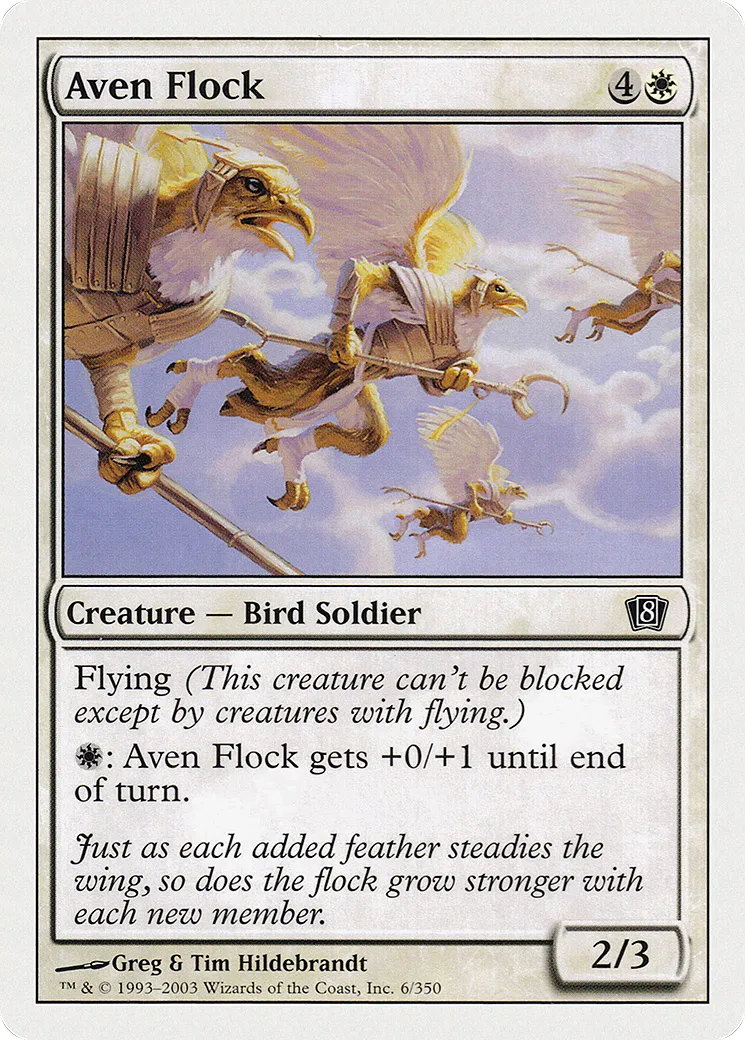Nuée d'avemains — Eighth Edition — Magic: The Gathering