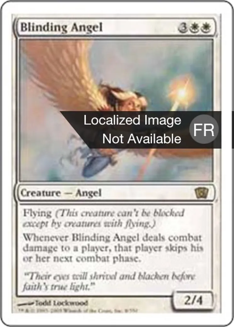 Ange aveuglante — Eighth Edition — Magic: The Gathering