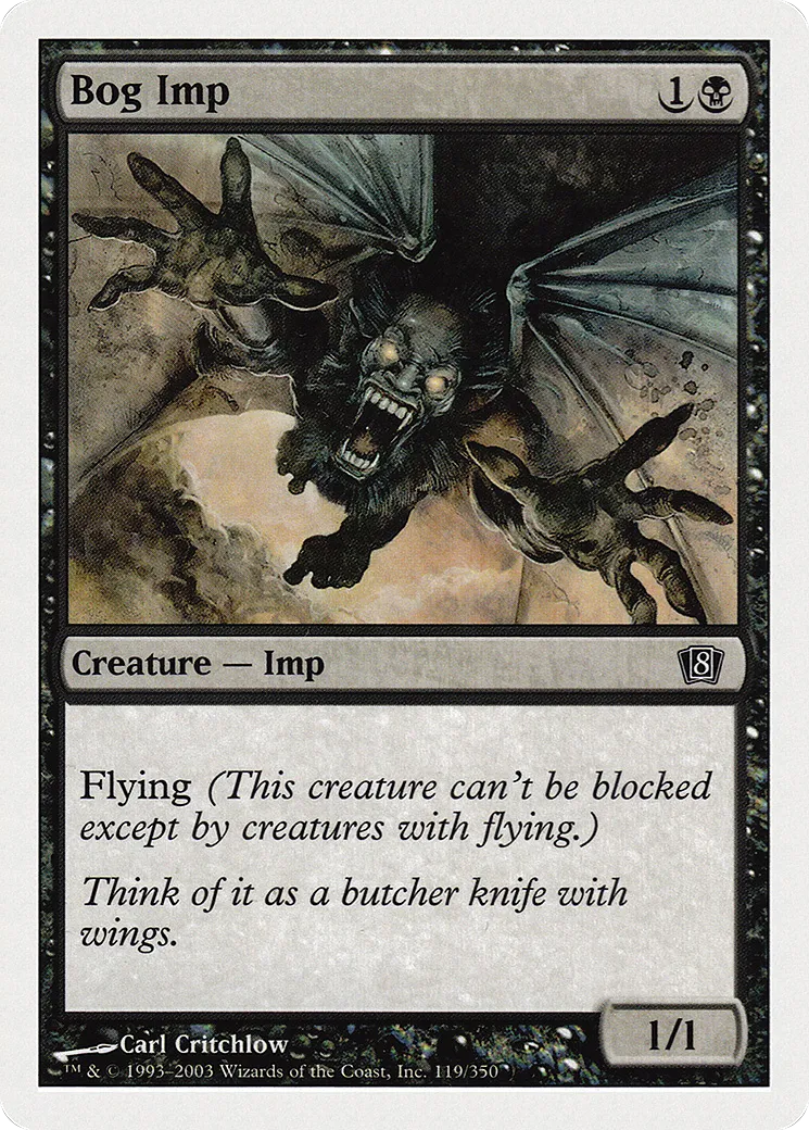 Bog Imp — Eighth Edition — Magic: The Gathering