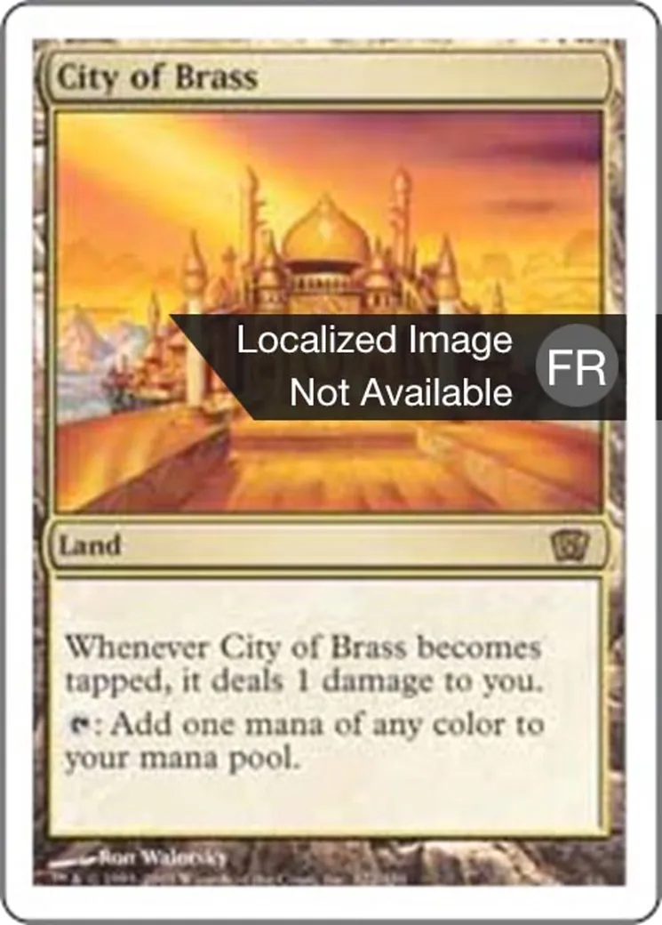 Cité d'airain — Eighth Edition — Magic: The Gathering