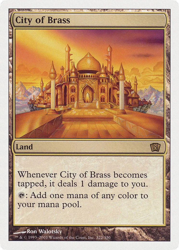 Cité d'airain — Eighth Edition — Magic: The Gathering