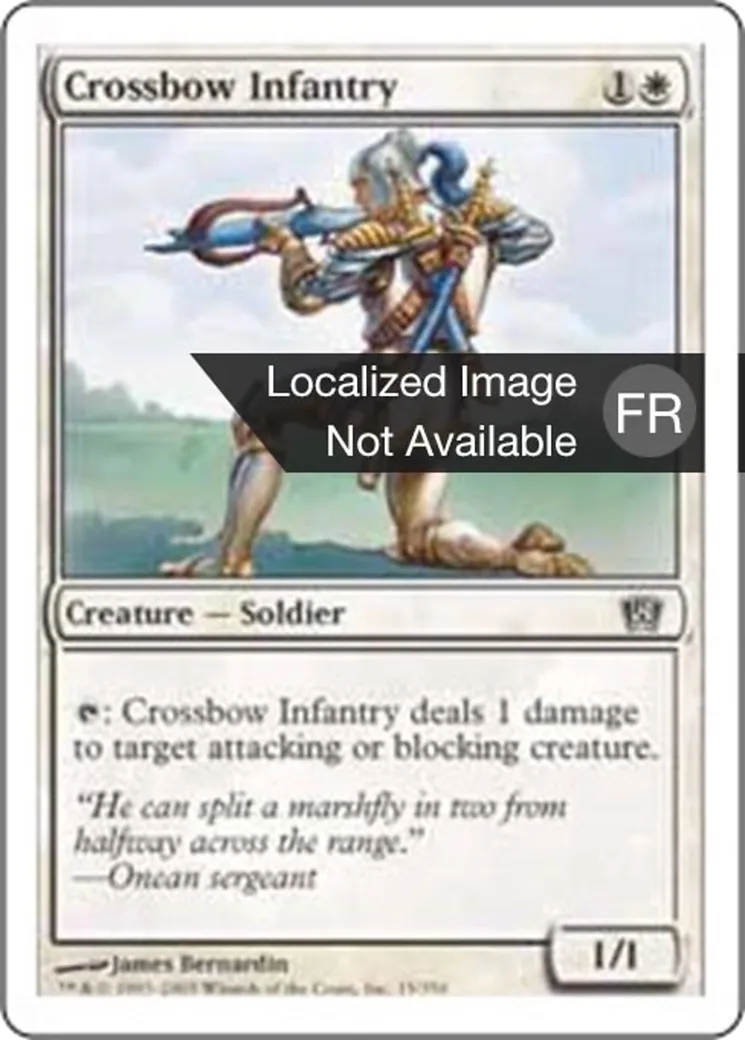 Arbalétriers à pied — Eighth Edition — Magic: The Gathering