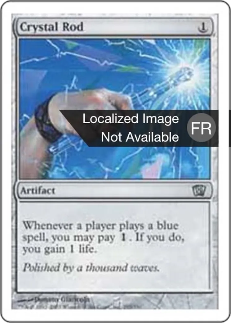 Baguette de cristal — Eighth Edition — Magic: The Gathering