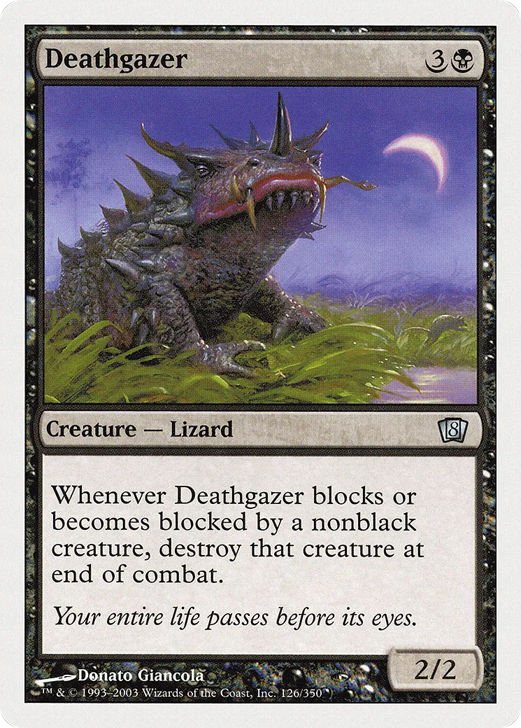 Deathgazer — Eighth Edition — Magic: The Gathering