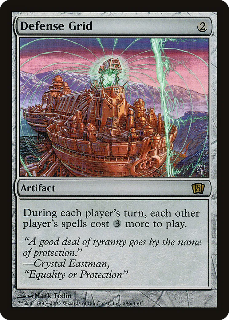 Grille de défense — Eighth Edition — Magic: The Gathering