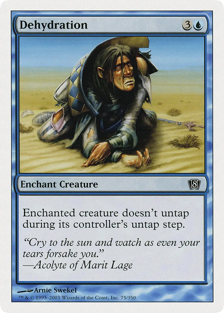Déshydratation — Eighth Edition — Magic: The Gathering