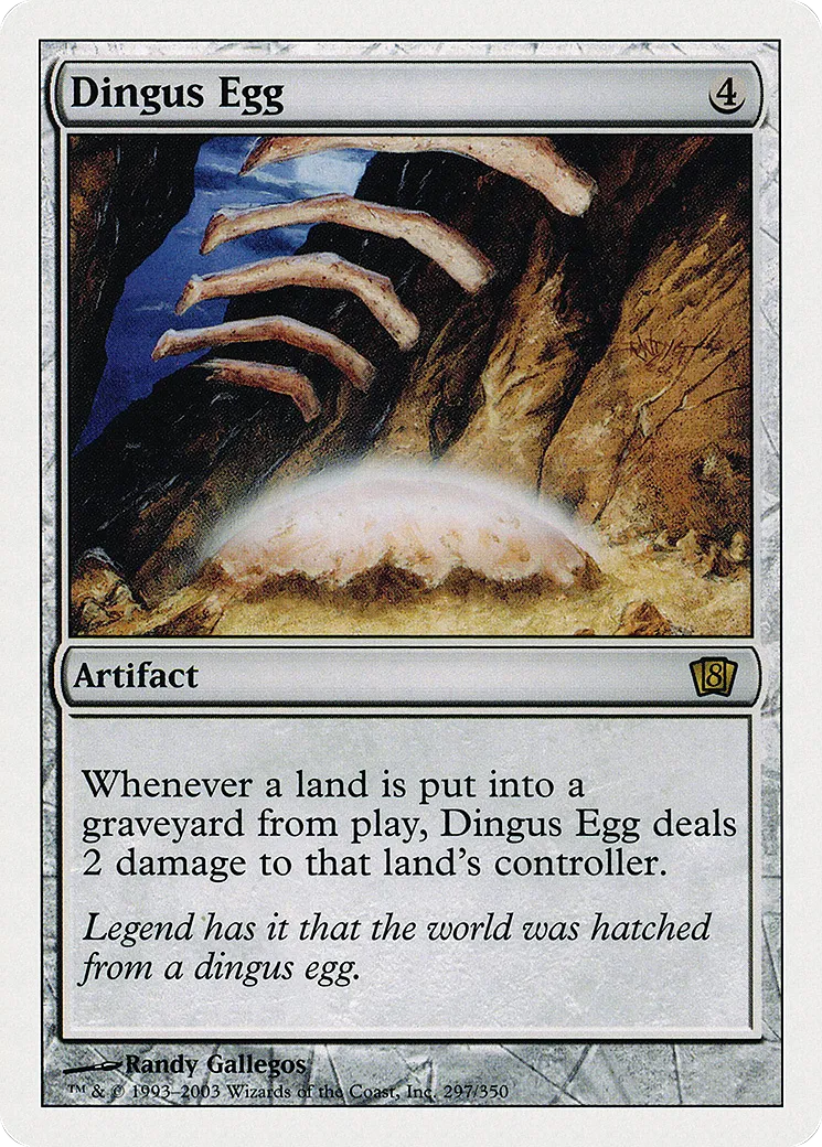 Dingus Egg — Eighth Edition — Magic: The Gathering