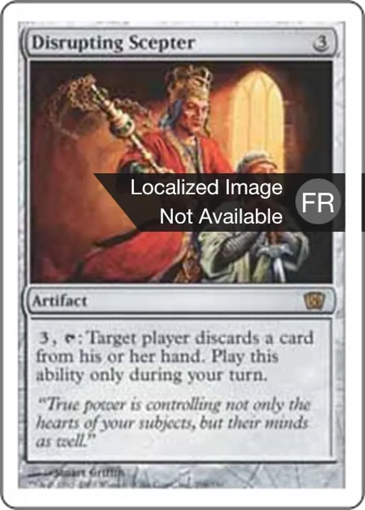 Sceptre de dislocation — Eighth Edition — Magic: The Gathering