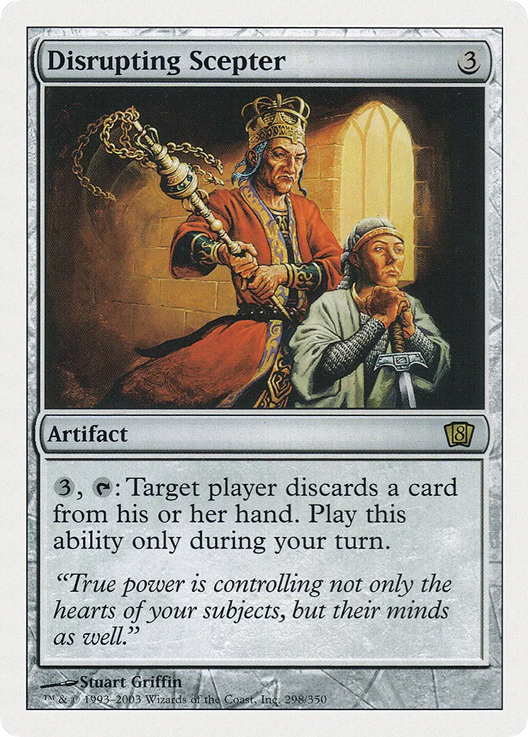 Sceptre de dislocation — Eighth Edition — Magic: The Gathering