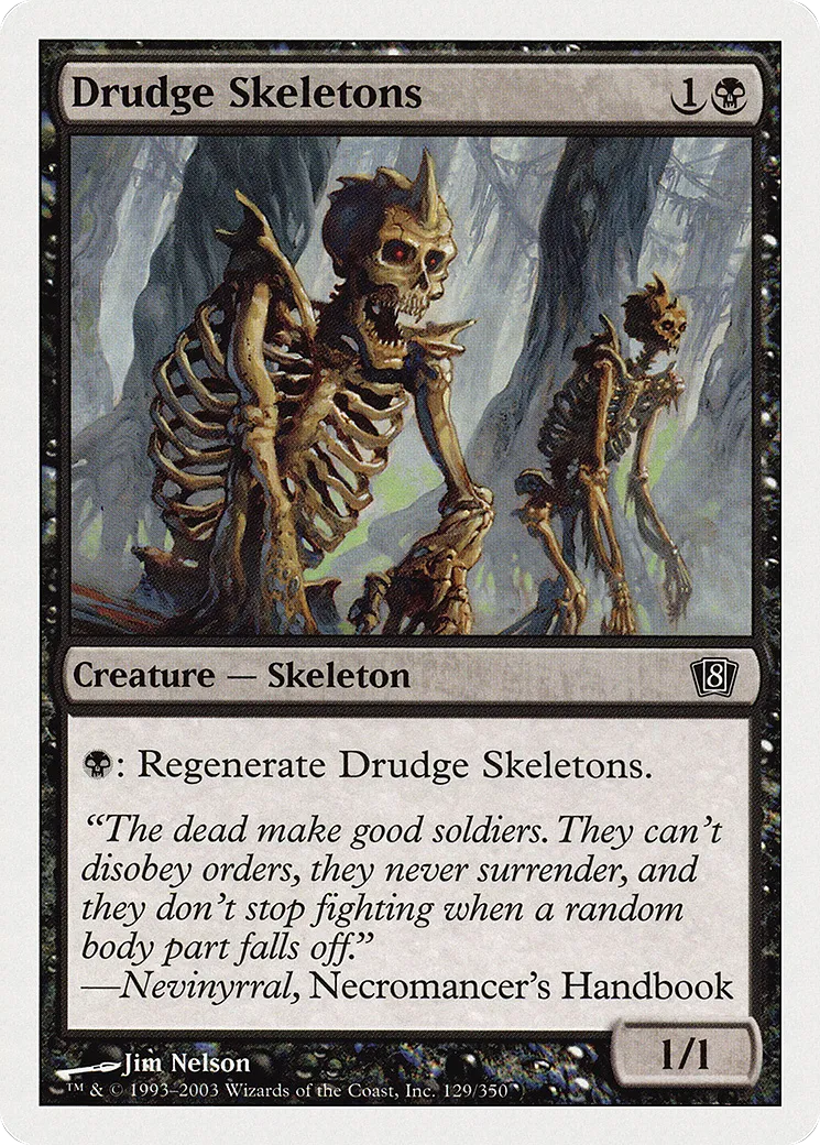 Drudge Skeletons — Eighth Edition — Magic: The Gathering