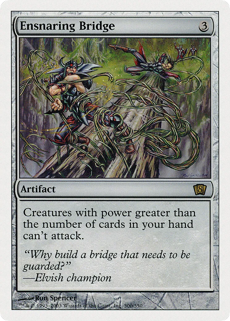 Ensnaring Bridge — Eighth Edition — Magic: The Gathering