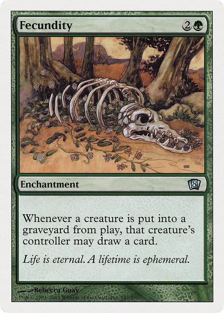 Fecundity — Eighth Edition — Magic: The Gathering