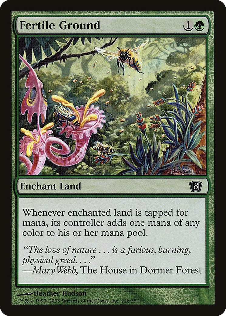 Fertile Ground — Eighth Edition — Magic: The Gathering