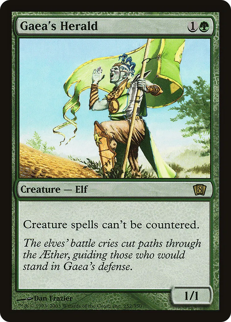Gaea's Herald — Eighth Edition — Magic: The Gathering