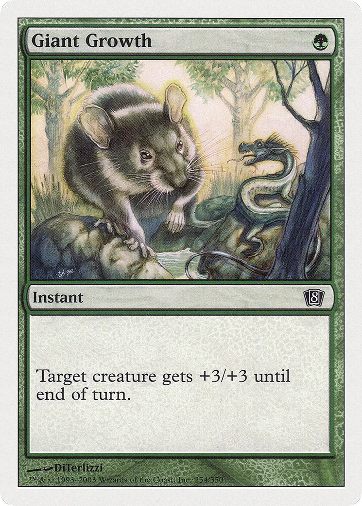 Croissance gigantesque — Eighth Edition — Magic: The Gathering