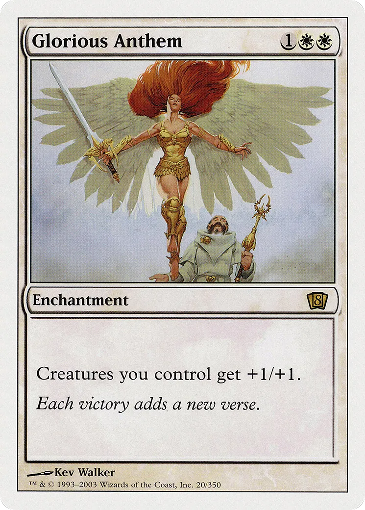 Antienne glorieuse — Eighth Edition — Magic: The Gathering