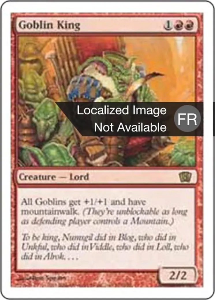 Roi des gobelins — Eighth Edition — Magic: The Gathering