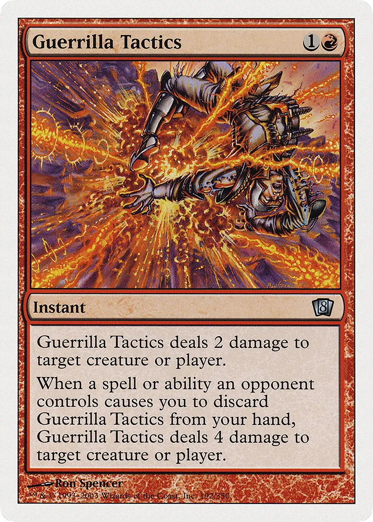 Guerrilla Tactics — Eighth Edition — Magic: The Gathering