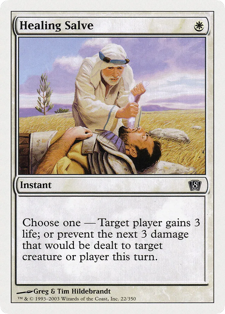 Healing Salve — Eighth Edition — Magic: The Gathering